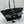Bel Air Carry All Bag 30 in Black Nappa Lambskin Silver Hardware