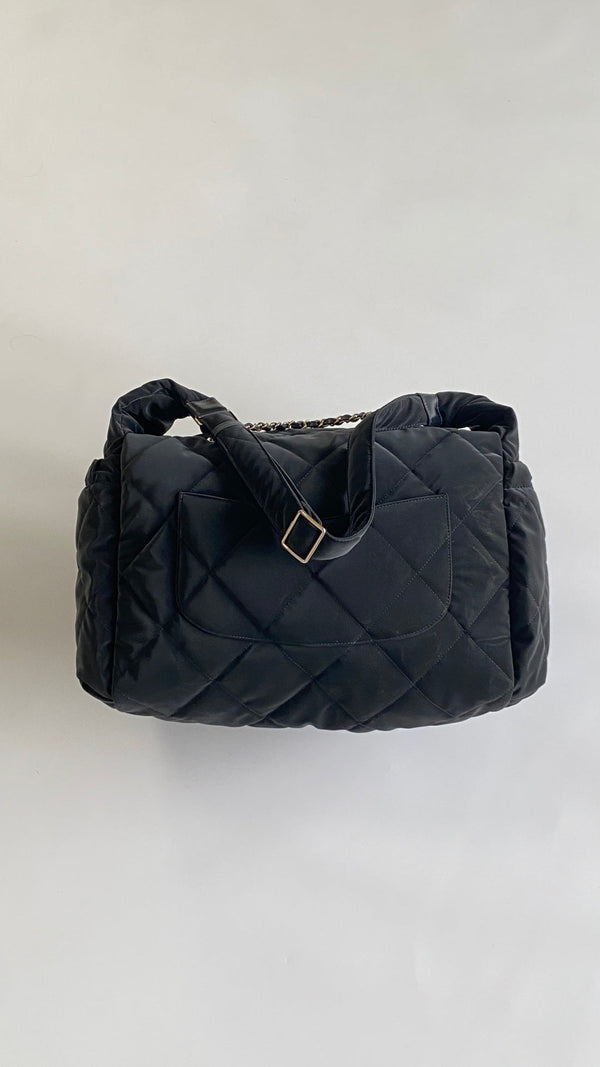 CC Bowling Large 46 Black in Velvet Nylon Bag