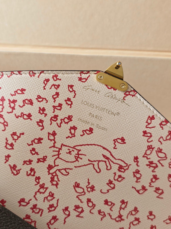 LV Cat Chain Bag Brown Monogram Canvas 274998