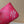 LV Key Pouch S Rose Red PVC Fabric with Leather 275142