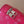 LV Nice Mini Toiletry Bag Rose Red Monogram Canvas 275166