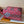 LV Makeup Bag Red PVC Fabric with Leather 275393