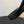 Maison Margiel 25ss Cool Square Toe Tall Riding Boots Black Glossy Leather 580415