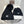 Hermes Classic Hat & Scalf Set Black Rabbit Fur 980201