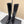 Chanel Croc-Embossed Square-Toe Black High Boots in Cowhide 591398