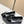 Chanel 26SS Ballet Flats Shoes Black White in Lambskin with Fabric 591395