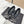 Chanel 26 Tiger Print Gray Black Ballet Flat in Sheepskin Wool 591375
