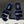Hermes Giulia Kelly Buckle H-Slippers Navy Blue in Wool 594324