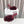 Loewe 25SS Fur-lined Mule 100 Burgundy in Fox Fur 597441