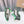 Loewe x on Angpao Couple Running Sneakers Khaki Green Nylon Calfskin 597422