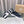 Loewe x on Angpao Couple Running Sneakers Black Gray White Nylon Calfskin 597421