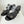 Chanel 26 Turnlock 40 Black Sandal Mule in Lambskin 597396