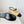 Chanel 26 Slingback Flats Beige Black in Lambskin 597389