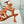 Chanel Cruise 26 Sandal 70mm Orange Lambskin 597355