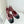 Chanel 26 High Heels Burgundy Black 50 in Lambskin 597331