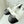 Chanel 26 High Heels White Black 50 in Lambskin 597330