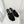 CC 26 Sandal 90 Black Rhinstone Deer Hide 597375