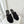 CC 26 Sandal 90 Black Rhinstone Deer Hide 597375