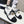 Chanel CC Combat Shoes With Pearl White in Calfskin 597896