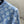 LV Monogram Jacquard All-over Print Blue Cardigan with Monogram Pattern
