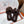 HM Oran Sandal Chocolate Wool 598201