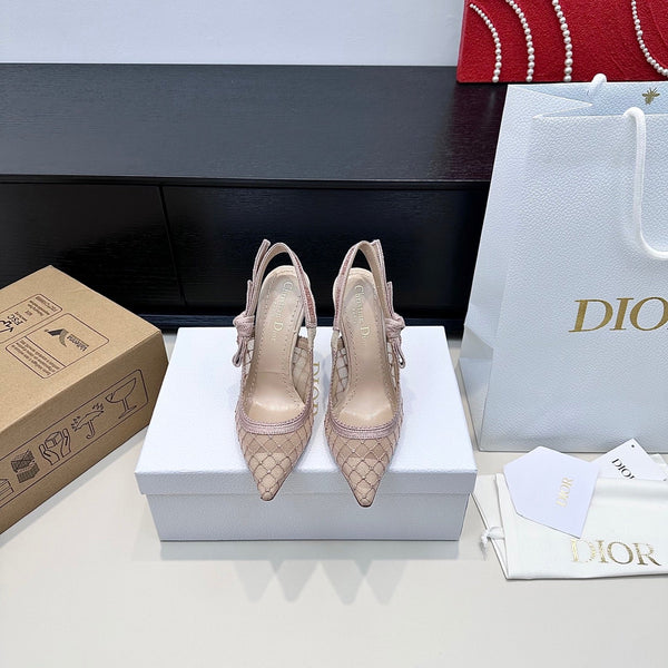 Dior J'Adior Slingback High-Heel 65 Pink in Sheepskin 598142