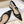 CD Ribbon Lace Open-toe Black Sandals in Sheepskin 598114