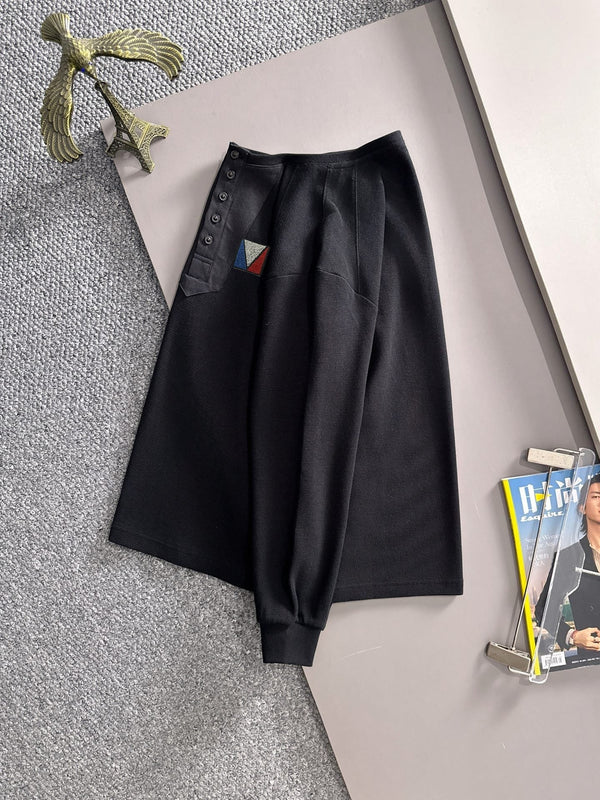 LV 25SS Lapel Sweatshirt Long Sleeve 494433