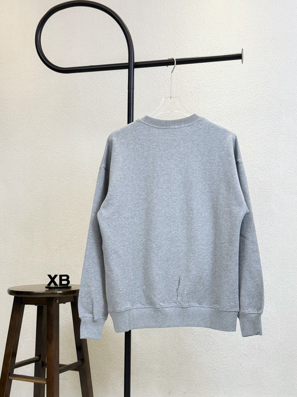 LV Fishing Embroidery Crew Neck Sweatshirt 493367