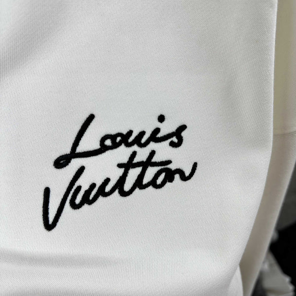 LV Long-Sleeve Crew Neck Sweatshirt 492261