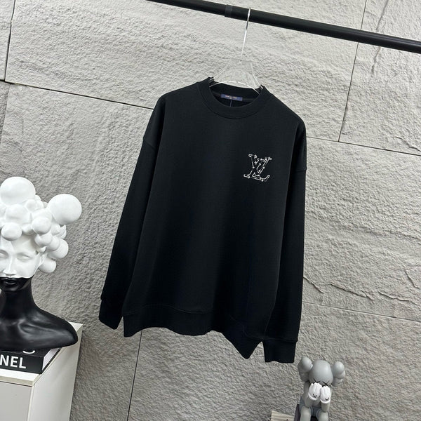 LV Long-Sleeve Crew Neck Sweatshirt 492259