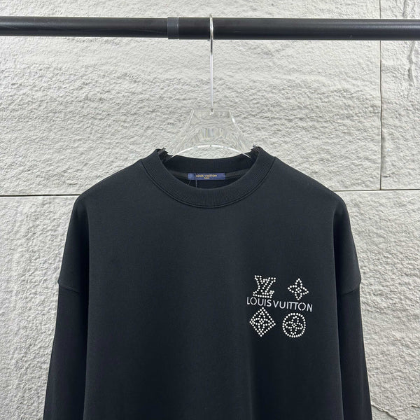 LV Long-Sleeve Crew Neck Sweatshirt 492255