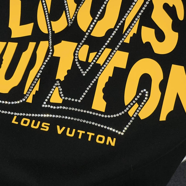 LV Long-Sleeve Crew Neck Sweatshirt 492249