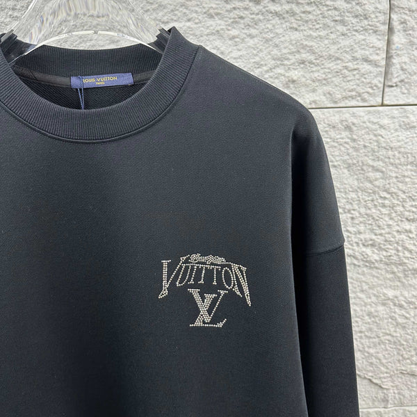 LV Long-Sleeve Crew Neck Sweatshirt 492233
