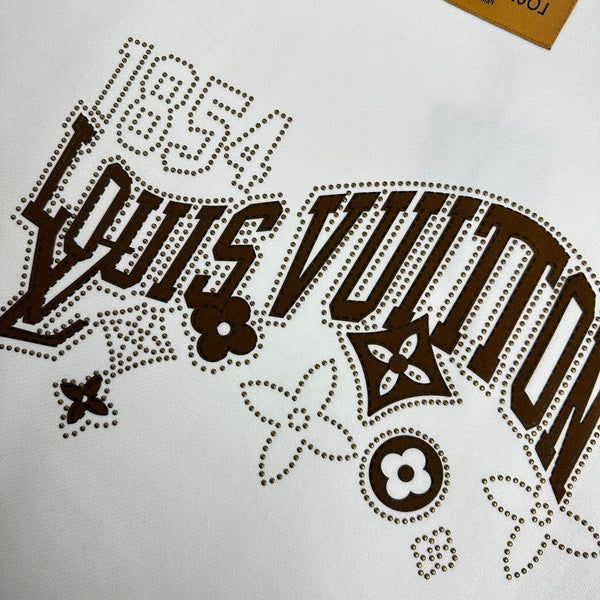 LV Long-Sleeve Crew Neck Sweatshirt 492231
