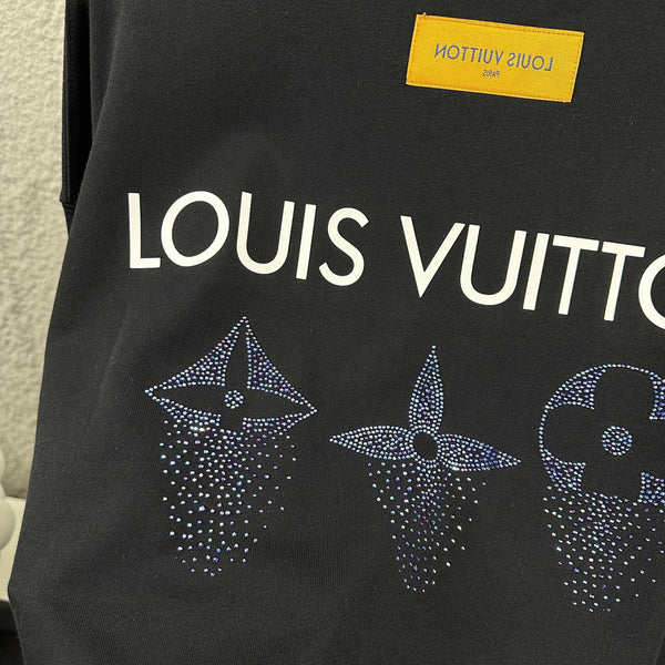 LV Long-Sleeve Crew Neck Sweatshirt 492225