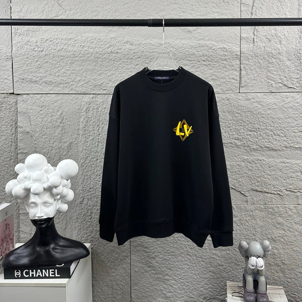 LV Long-Sleeve Crew Neck Sweatshirt 492219