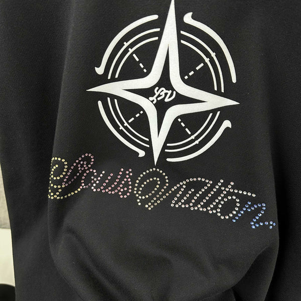 LV Long-Sleeve Crew Neck Sweatshirt 492211