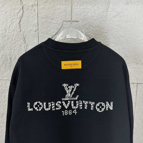 LV Long-Sleeve Crew Neck Sweatshirt 492207