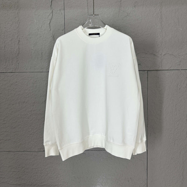 LV Long-Sleeve Crew Neck Sweatshirt 492205