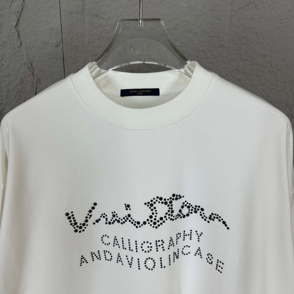 LV Long-Sleeve Crew Neck Sweatshirt 492195