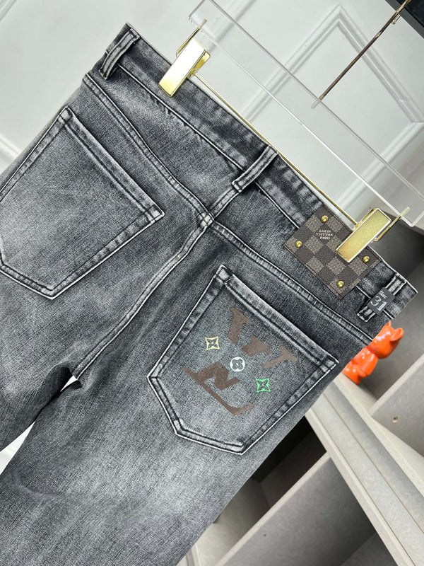 LV Gray Jeans 492678