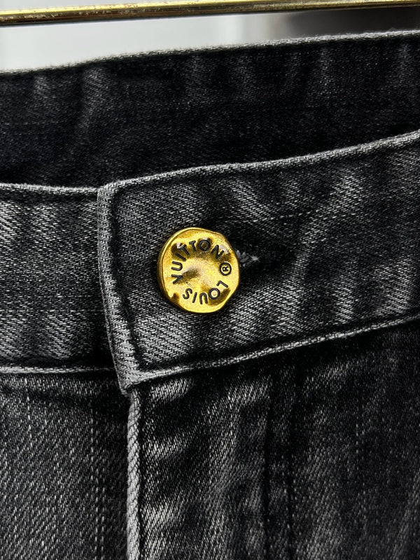 LV Gray Jeans 492659