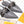 LV Vibe Slingback Flat Gray Glossy Naplak Leather 600664