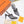 LV Vibe Slingback Pumps 95 Gray Glossy Naplak Leather 600674