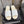 Chane 26 Platform Slippers White Beige in Patent Leather with Wool 602466