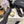 CC Pearl Heel with Rhinstone Clasp Mary Janes Black Cowhide 602353