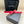 CC Women's Belt 3.0CM Red Black Cowhide Red Buckle 616970