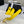CC Women's Belt 3.0CM Yellow Cowhide 586498