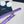 CC Women's Belt 3.0CM Purple Lambskin Purple Sliver Buckle 190582